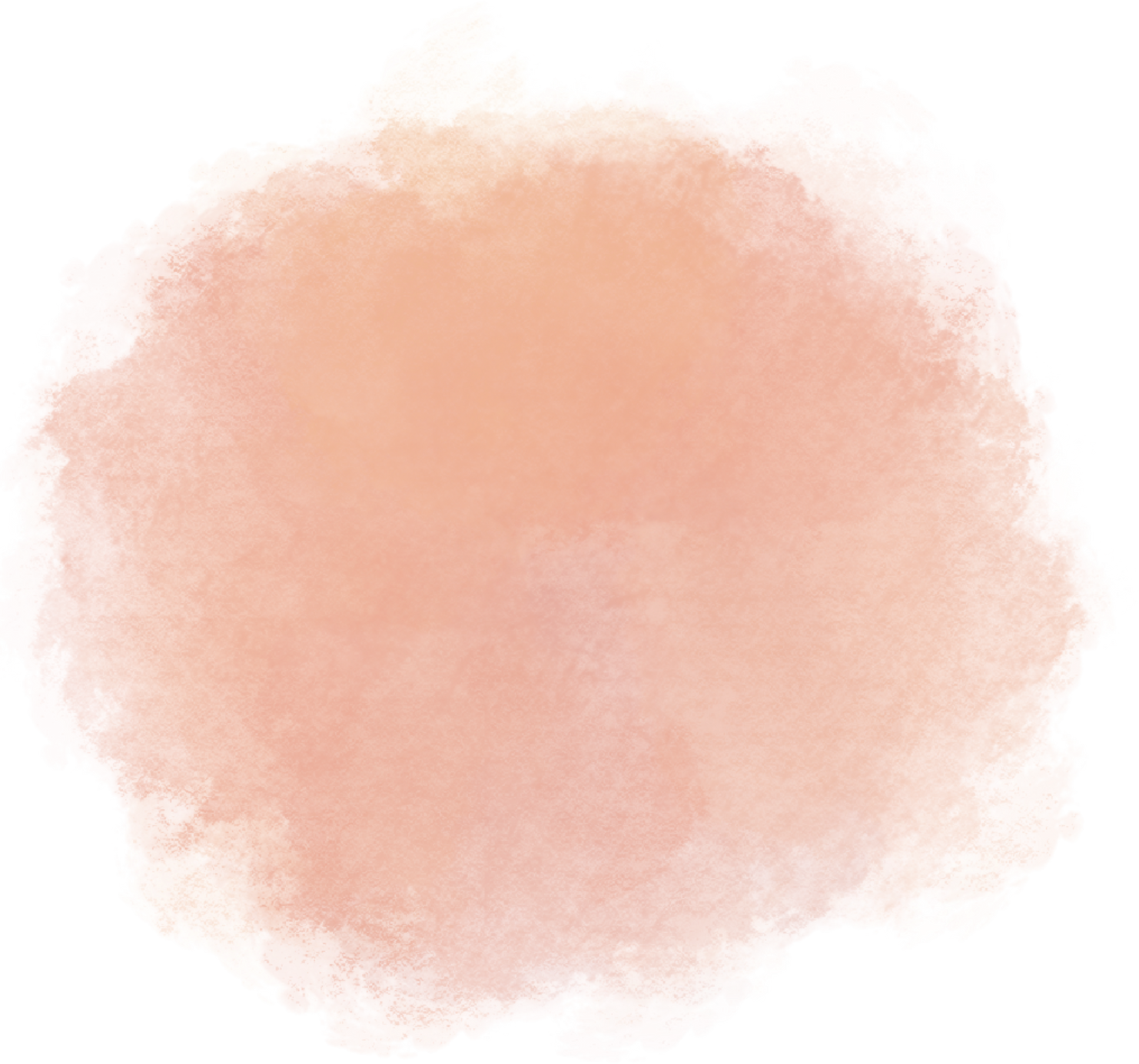 Orange watercolor stain paint background splash texture